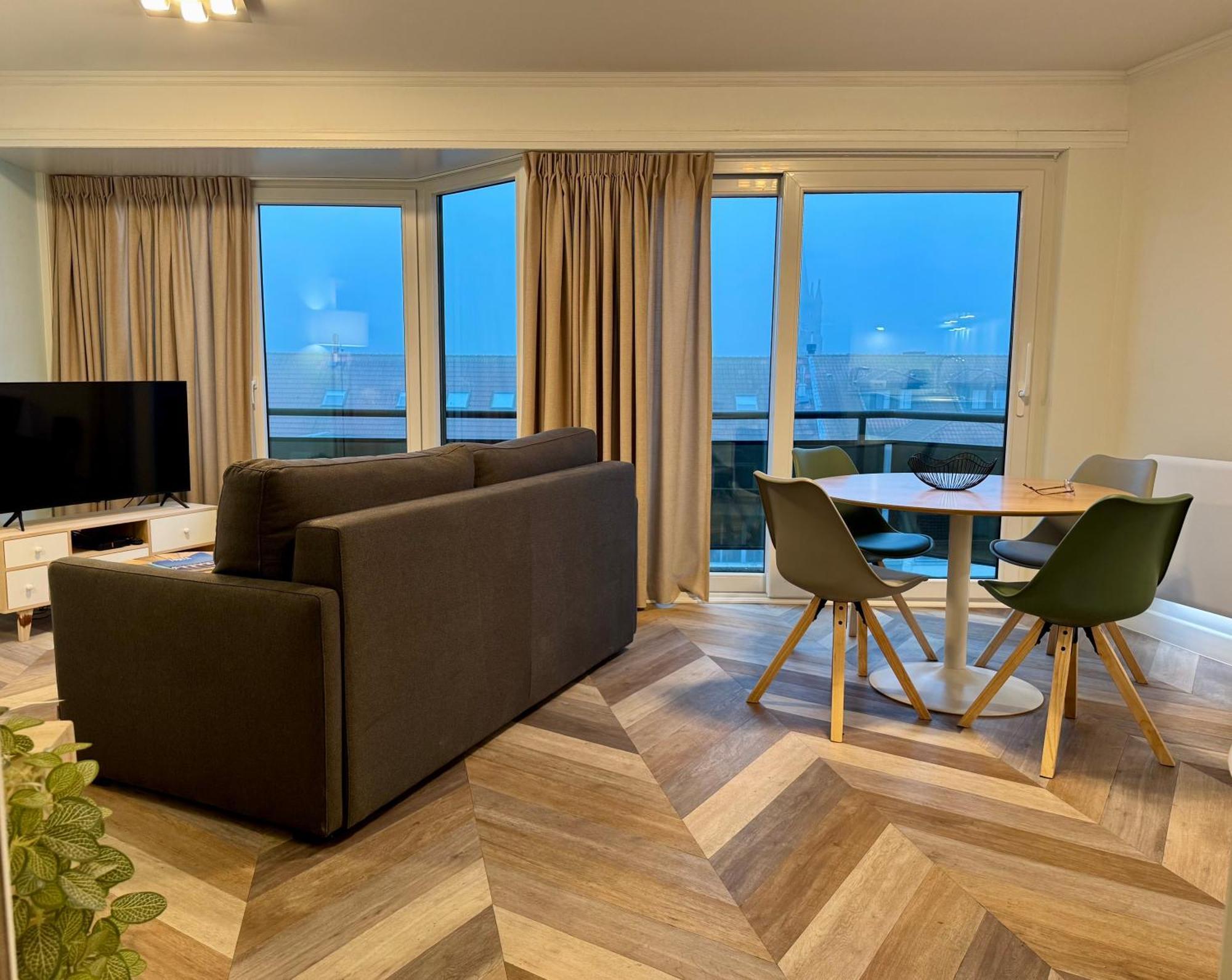 Cozy Panorama Flat By The Beach Knokke-Heist Dış mekan fotoğraf